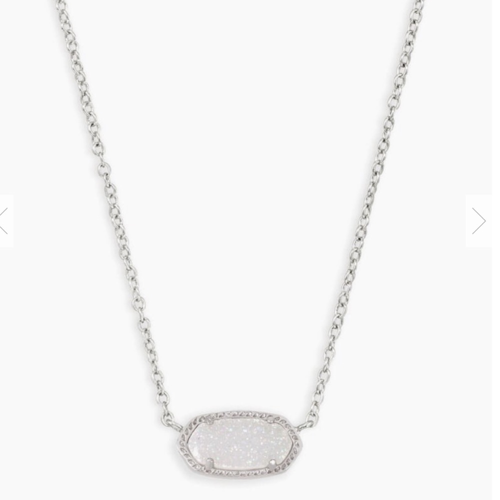 White and silver kendra scott